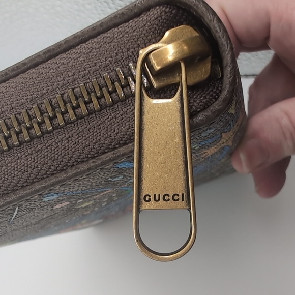 GG Supremw Gucci x Disney Donald Duck Continental Wallet W Certificate Of Auth. - Picture 11 of 16